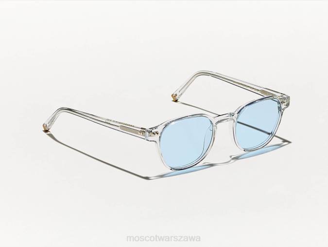 okulary słoneczne 4TN2632 błękit powietrza Moscot Artur Pastel