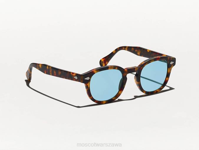okulary słoneczne 4TN2384 matowy żółw Moscot lemtoszowe słońce