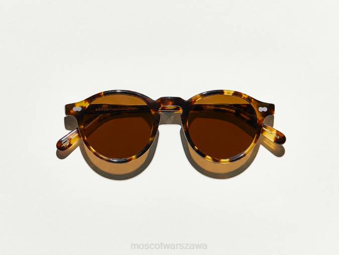 okulary słoneczne 4TN2437 klasyczna Hawana Moscot miltzenowe słońce