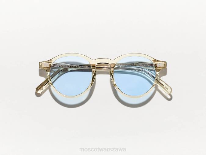 okulary słoneczne 4TN2448 błękit powietrza Moscot mleczny pastel