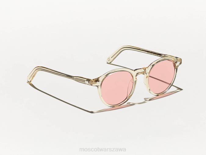 okulary słoneczne 4TN2449 róża nowojorska Moscot mleczny pastel