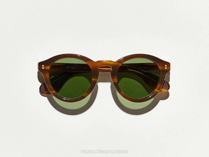 okulary słoneczne 4TN2519 ciemny blond Moscot Keppe słońce