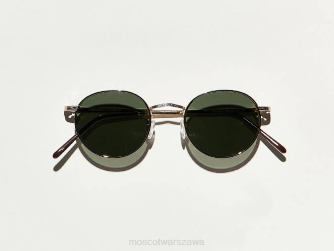 okulary słoneczne 4TN2530 złoto Moscot słońce