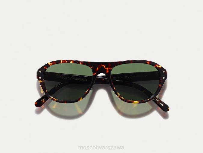 okulary słoneczne 4TN2542 ciemna Hawana Moscot Avram słońce