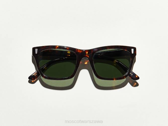 okulary słoneczne 4TN2572 ciemna Hawana Moscot tak, słońce