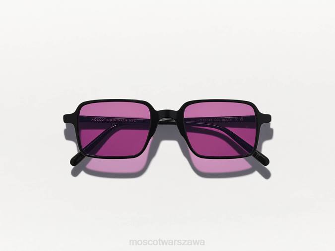 okulary słoneczne 4TN2584 fioletowy null Moscot Shindig Black z niestandardowymi odcieniami