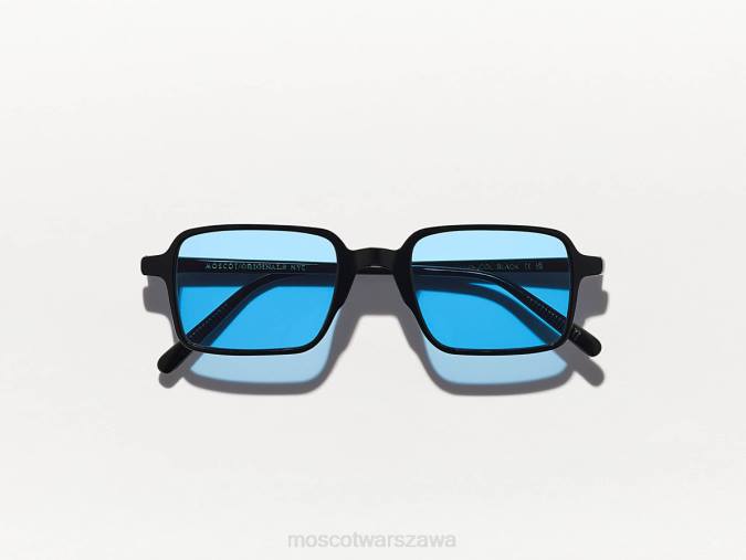 okulary słoneczne 4TN2586 niebieski gwiazd Moscot Shindig Black z niestandardowymi odcieniami