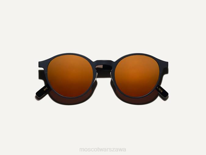 okulary słoneczne 4TN2592 granatowy/beżowy Moscot miltzen-t słońce