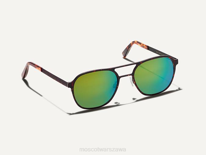 okulary słoneczne 4TN2595 żółw/sosna Moscot zulu-t słońce