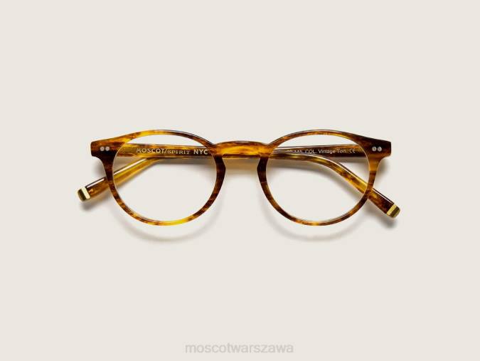 okulary 4TN2334 rocznik żółwia Moscot Frankie