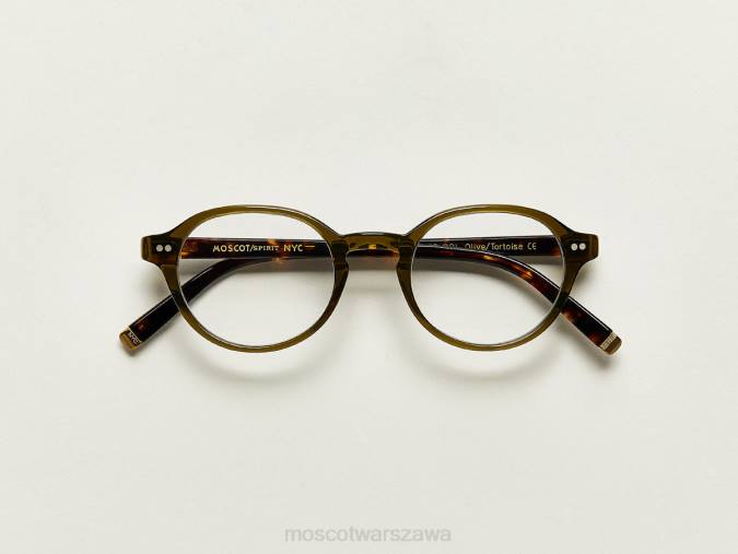 okulary 4TN2366 oliwka/żółw Moscot mały