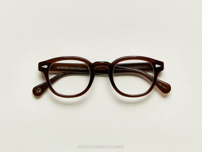 okulary 4TN217 brązowy Moscot lemtosz