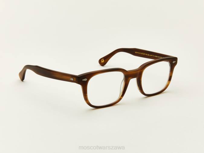 okulary 4TN2191 matowy ciemny blond Moscot chłopczyk