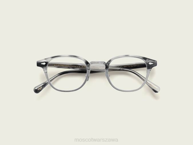 okulary 4TN2204 szary szylkret/matowe srebro Moscot lemtosh-mac