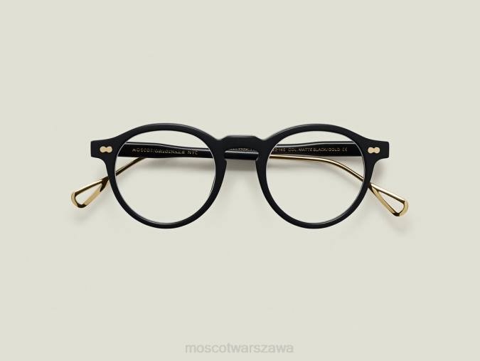 okulary 4TN2208 matowy czarny/złoty Moscot miltzen-tt se