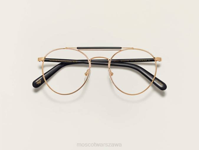 okulary 4TN2275 złoty/matowy czarny Moscot laser