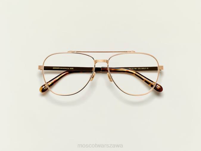 okulary 4TN2289 złoto Moscot golenie