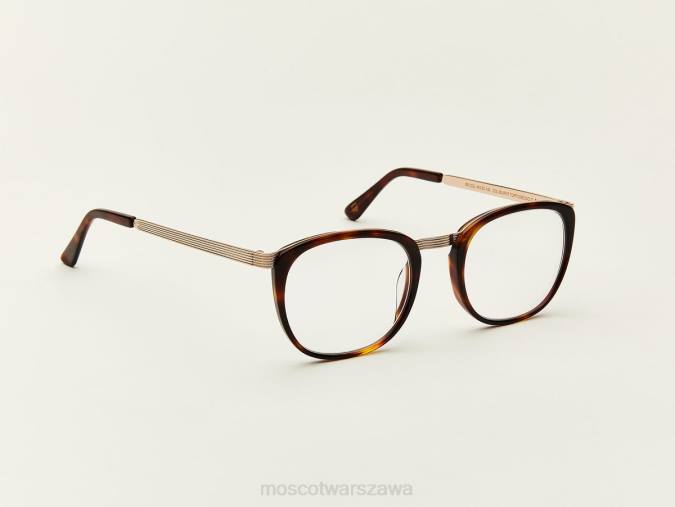 okulary 4TN2306 spalony żółw/złoto Moscot brud