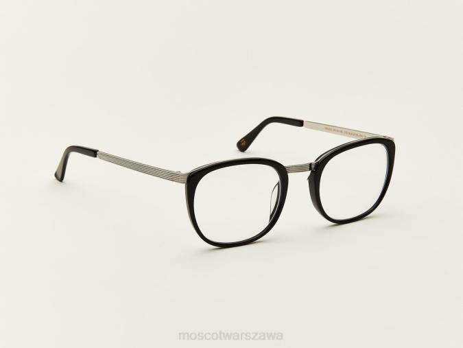 okulary 4TN2307 czarne srebro Moscot brud
