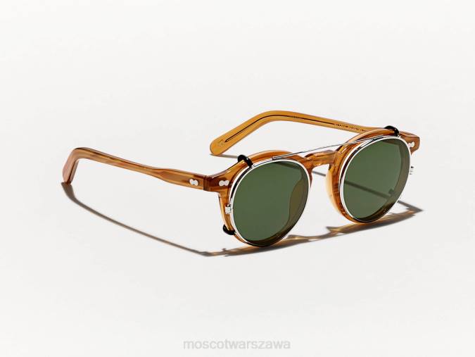 okulary 4TN2913 srebro Moscot klips