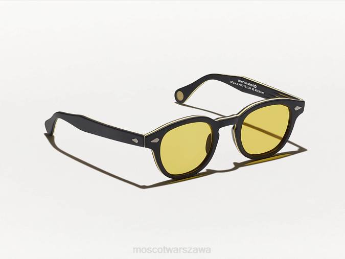 okulary 4TN2649 matowy czarny/żółty Moscot lemtosz monochromatyczny