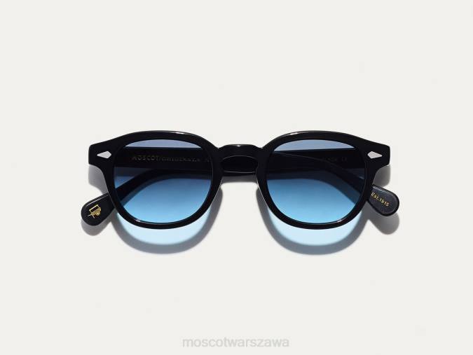 okulary 4TN2651 dżinsowy niebieski Moscot lemtosh czarny z niestandardowymi odcieniami