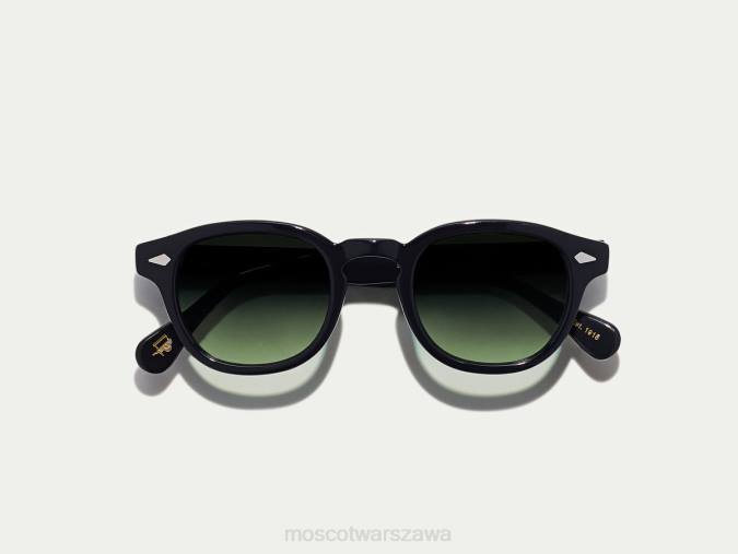 okulary 4TN2653 drewno leśne Moscot lemtosh czarny z niestandardowymi odcieniami