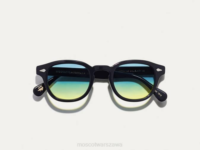 okulary 4TN2658 wodny wschód słońca Moscot lemtosh czarny z niestandardowymi odcieniami