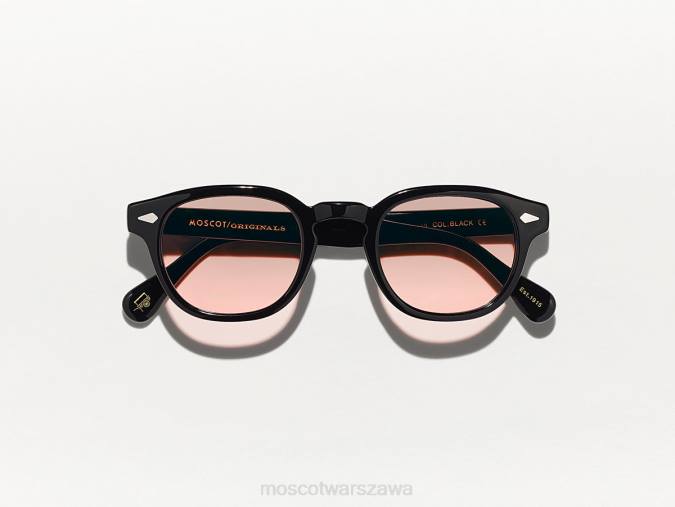 okulary 4TN2670 róża nowojorska Moscot lemtosh czarny z niestandardowymi odcieniami