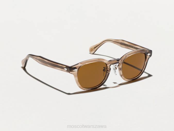okulary 4TN2678 brązowy popiół Moscot lemtosh sun z metalowymi noskami