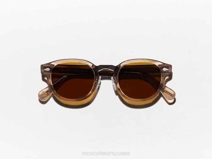 okulary 4TN2678 brązowy popiół Moscot lemtosh sun z metalowymi noskami