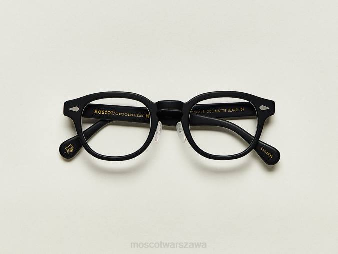 okulary 4TN2685 matowa czerń Moscot lemtosz z metalowymi noskami