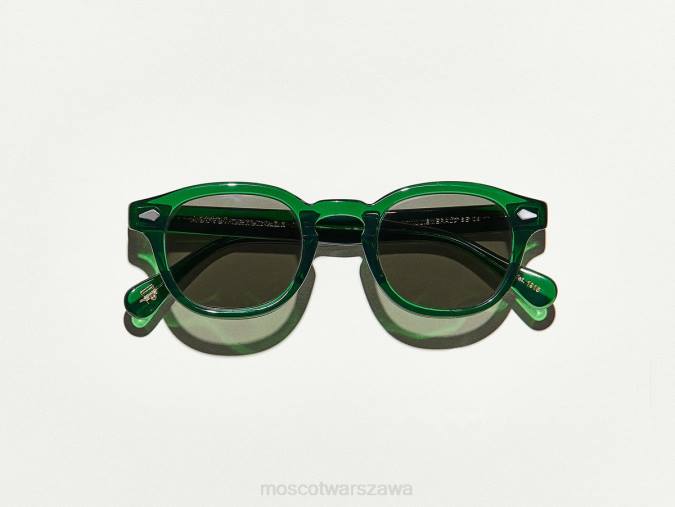 okulary 4TN2707 szmaragd Moscot lemtoszowe słońce spolaryzowane