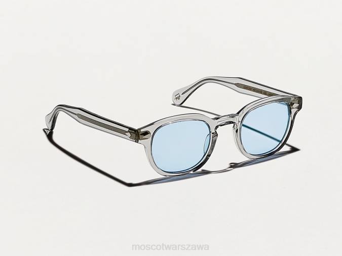 okulary 4TN2709 błękit powietrza Moscot lemtosh jasnoszary z niestandardowymi odcieniami