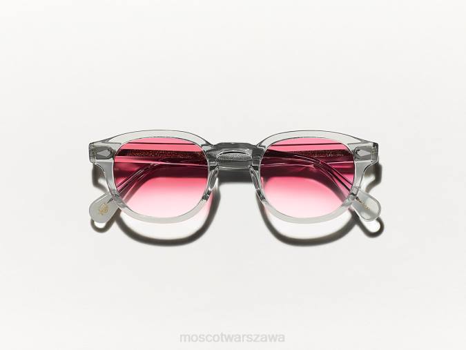 okulary 4TN2714 zwiędnięcie wielkiego jabłka Moscot lemtosh jasnoszary z niestandardowymi odcieniami