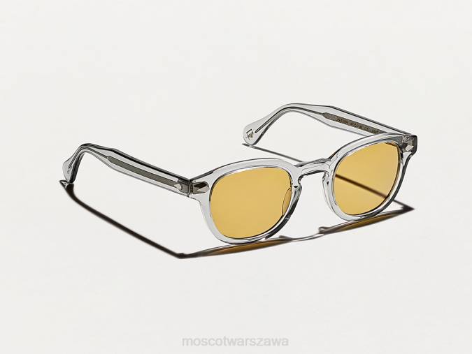 okulary 4TN2715 bursztyn Moscot lemtosh jasnoszary z niestandardowymi odcieniami