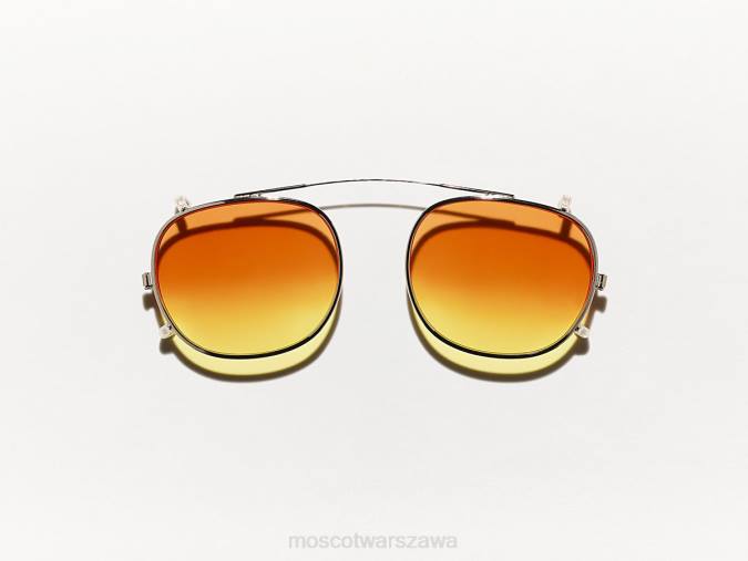 okulary 4TN2745 cukierkowa kukurydza Moscot Cliptosh Gold z niestandardowymi odcieniami