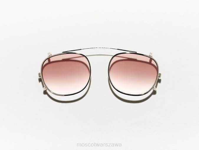 okulary 4TN2752 piwo korzenne blaknie Moscot Cliptosh Gold z niestandardowymi odcieniami
