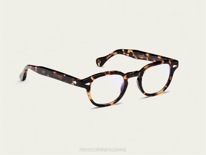 okulary 4TN2757 klasyczna Hawana Moscot lemtosh z filtrem światła niebieskiego