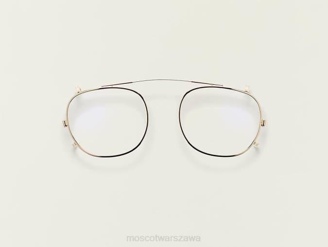 okulary 4TN2763 złoto Moscot Cliptosh z filtrem światła niebieskiego
