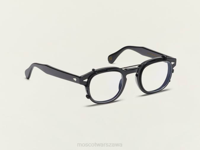 okulary 4TN2764 matowa czerń Moscot Cliptosh z filtrem światła niebieskiego