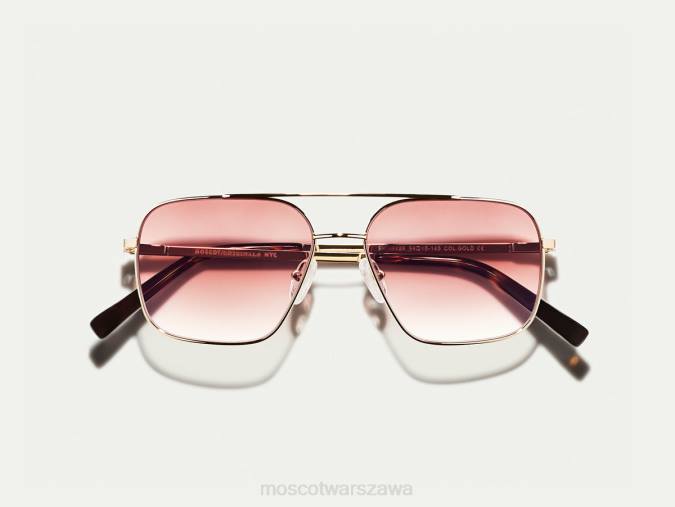 okulary 4TN2774 piwo korzenne blaknie Moscot shtarker gold z niestandardowymi odcieniami