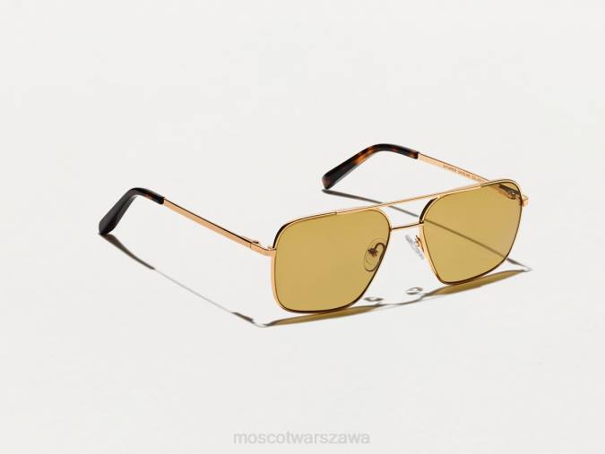 okulary 4TN2784 bursztyn Moscot shtarker gold z niestandardowymi odcieniami