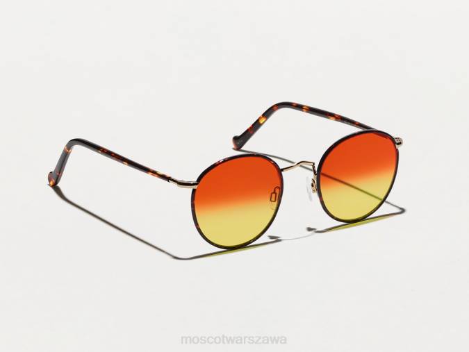 okulary 4TN2791 cukierkowa kukurydza Moscot żółw Zev z niestandardowymi odcieniami