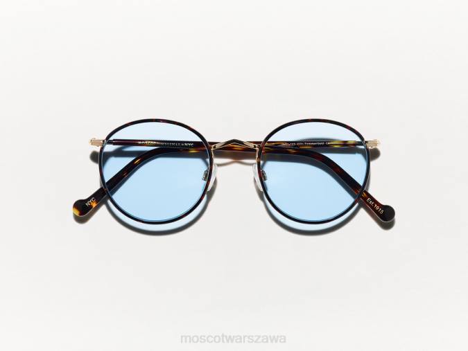 okulary 4TN2802 błękit powietrza Moscot żółw Zev z niestandardowymi odcieniami