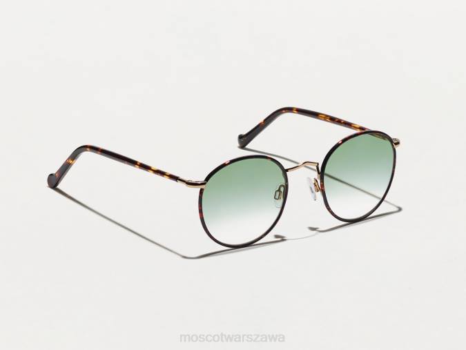 okulary 4TN2804 g-15 zanika Moscot żółw Zev z niestandardowymi odcieniami