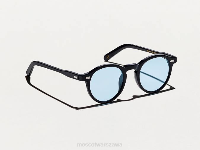 okulary 4TN2832 błękit powietrza Moscot miltzen black z niestandardowymi odcieniami