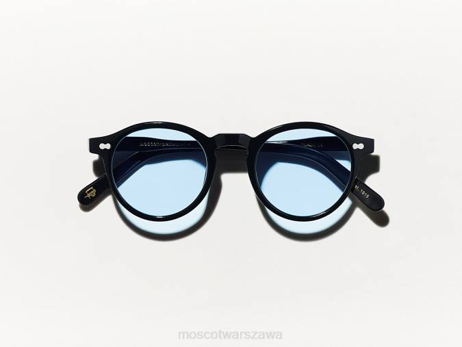okulary 4TN2832 błękit powietrza Moscot miltzen black z niestandardowymi odcieniami