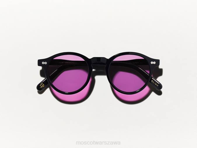 okulary 4TN2833 fioletowy null Moscot miltzen black z niestandardowymi odcieniami
