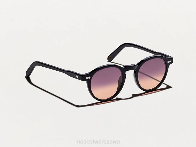 okulary 4TN2836 miejskie światła Moscot miltzen black z niestandardowymi odcieniami
